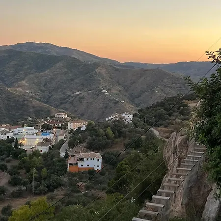 Tatil Evi Casa Maroto - Boutique In Het Hart Comares, Rooftop Terras, Uitzicht Op Zee En Bergen, Gratis Wifi Comares