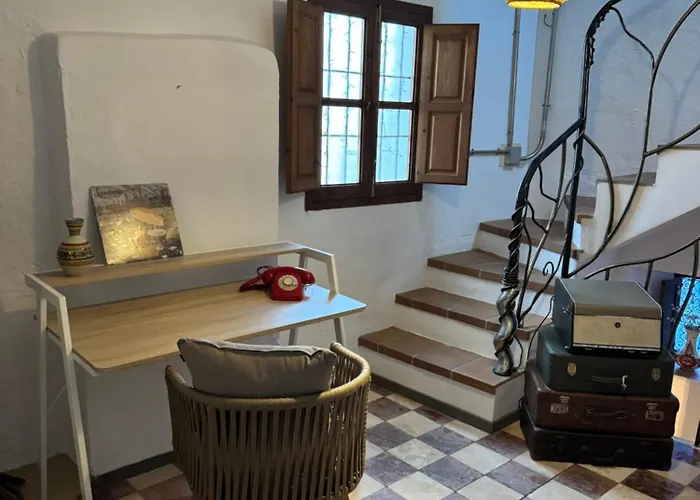 Casa Maroto - Boutique In Het Hart Comares, Rooftop Terras, Uitzicht Op Zee En Bergen, Gratis Wifi *