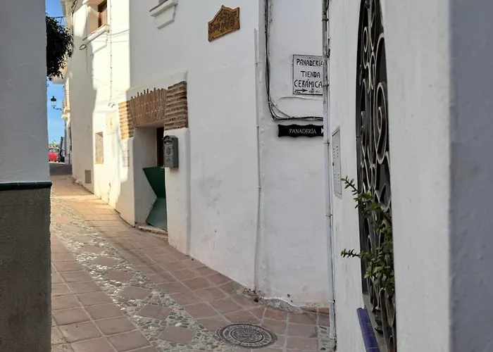 Casa Maroto - Boutique In Het Hart Comares, Rooftop Terras, Uitzicht Op Zee En Bergen, Gratis Wifi Dom wakacyjny Comares